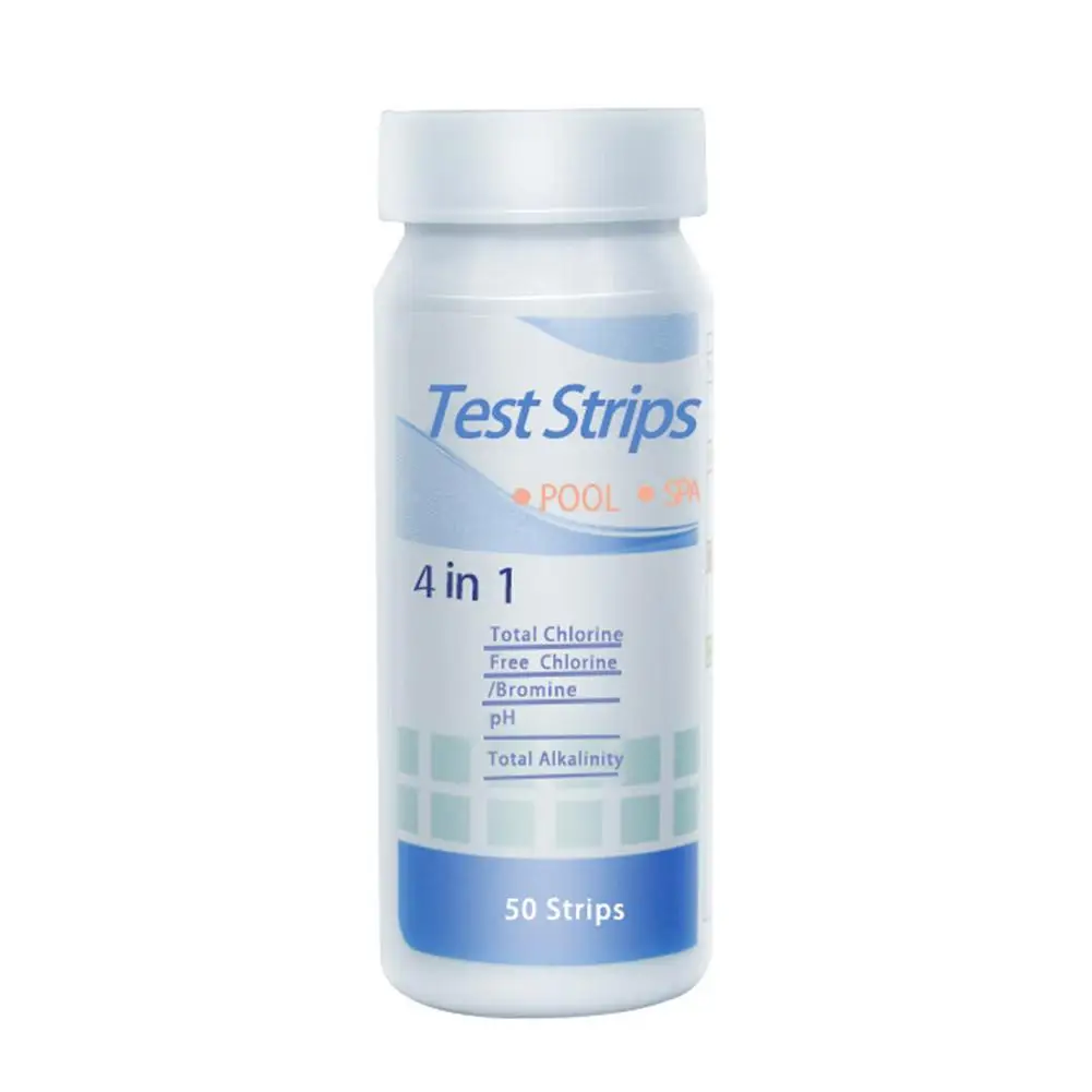 Тест-полоски 5 в 1 для погружения хлор горячая ванна спа бутылка бассейна бумага PH