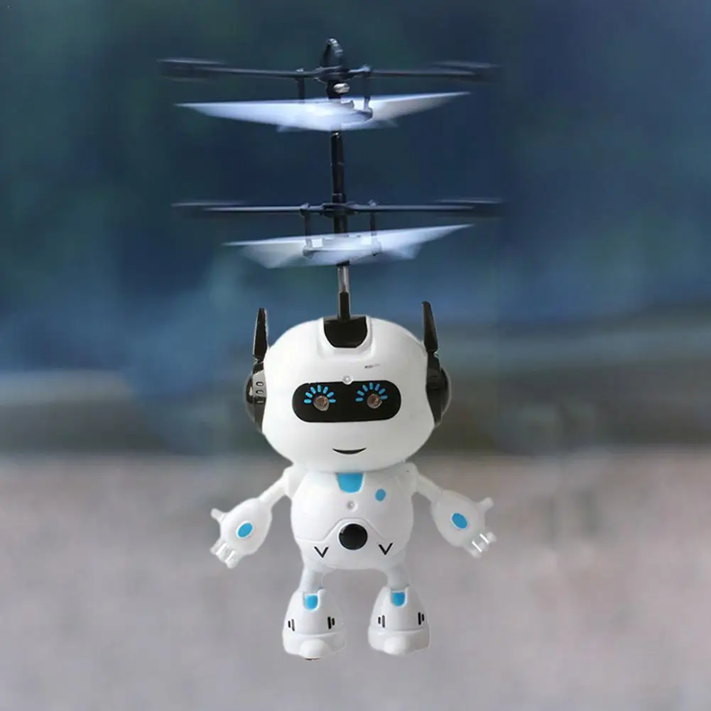 

Robot Induction Aircraft Vehicle Suspended Rc Flying Gift Action Toys Kids Figure Girls Kawaii Robot Anime Christmas Boys F B0p0