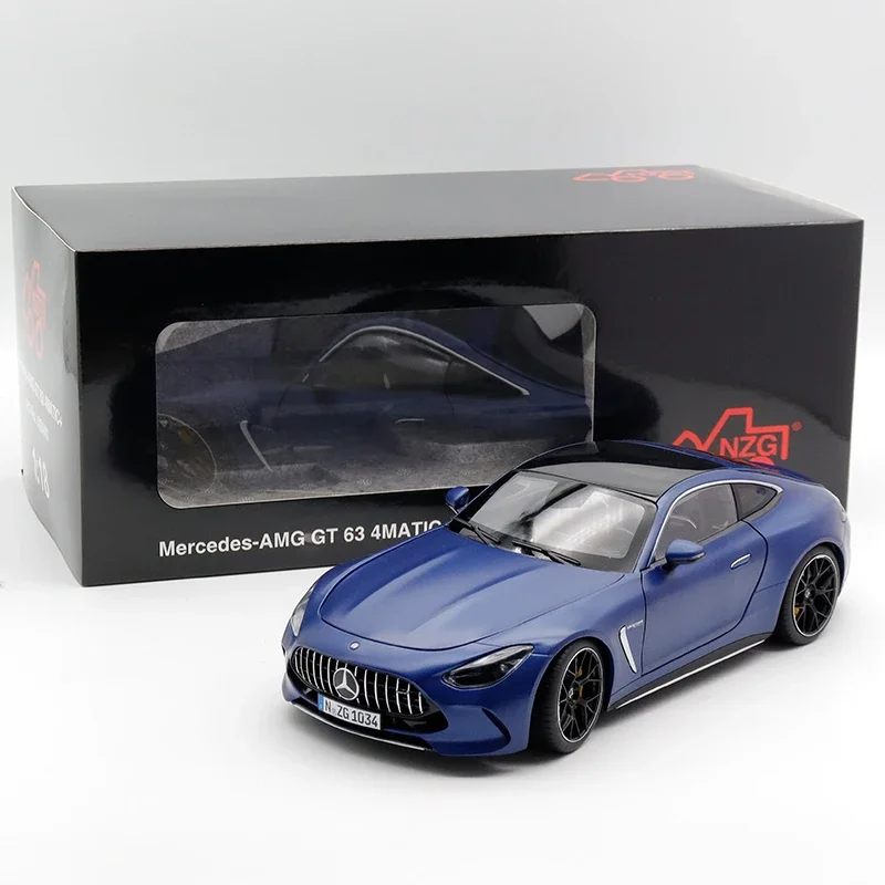 1:18 Mercedes-Benz GT63 AMG NZG четырехдверный полный купе из сплава компрессионный вал