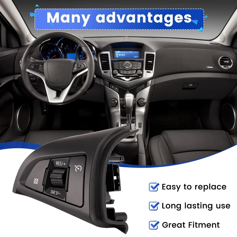 Автомобильный переключатель круиз-контроля на руль для Chevrolet Cruze 96892140-2009