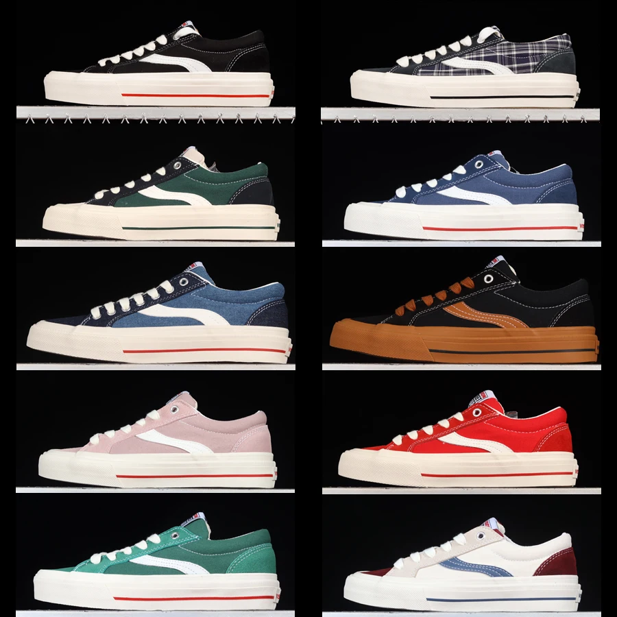 

VISION STREET WEAR x Odd Cirkus Low Top Canvas Sneakers Men Skateboard Shoes Women Casual Couple Footwear Original Brand Shoes