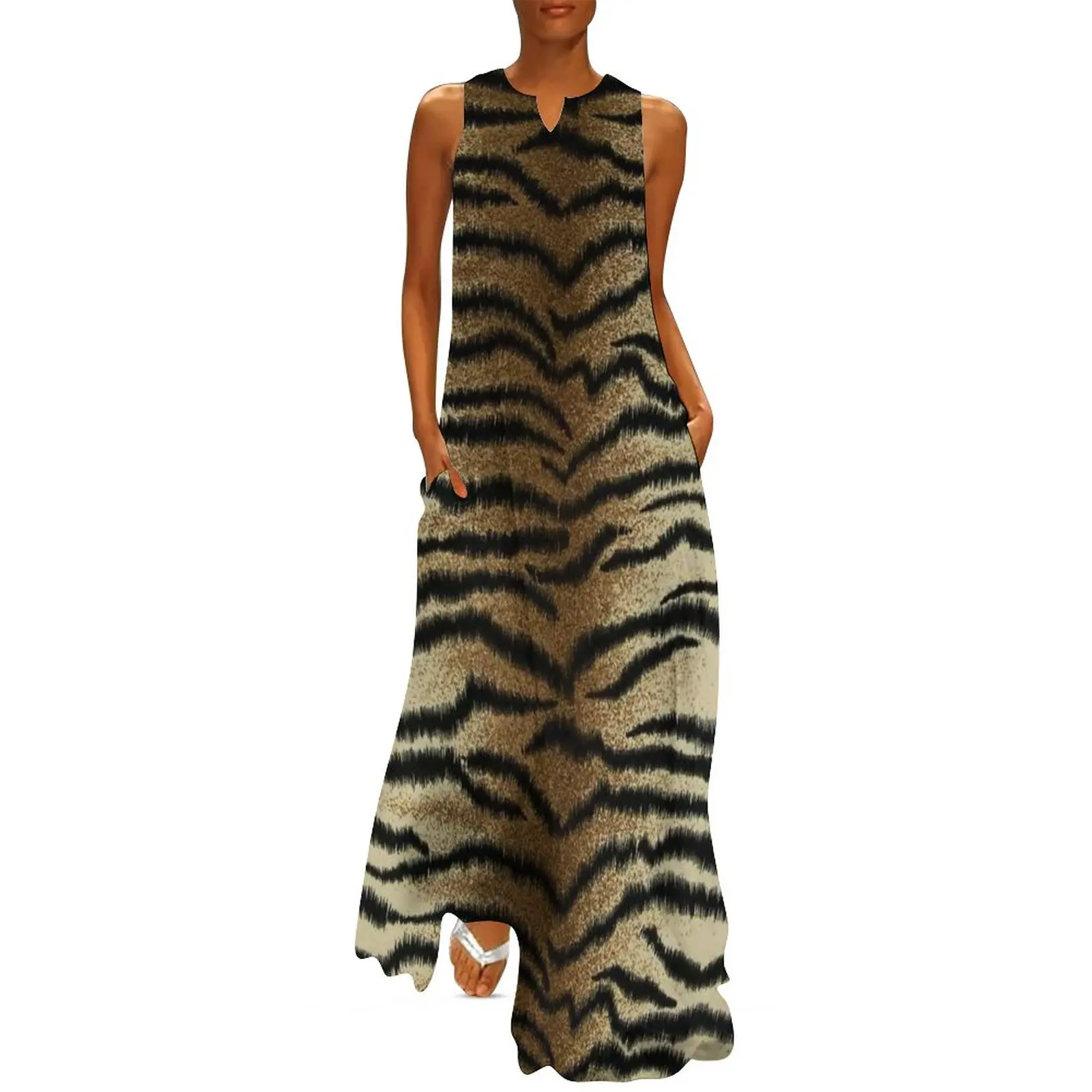 

2023 Leopard Dress Women Fashion Dresses Party Evening Maxi Dress Long Robe Casual Vestidos Luxury Aesthetics Sundress Beach