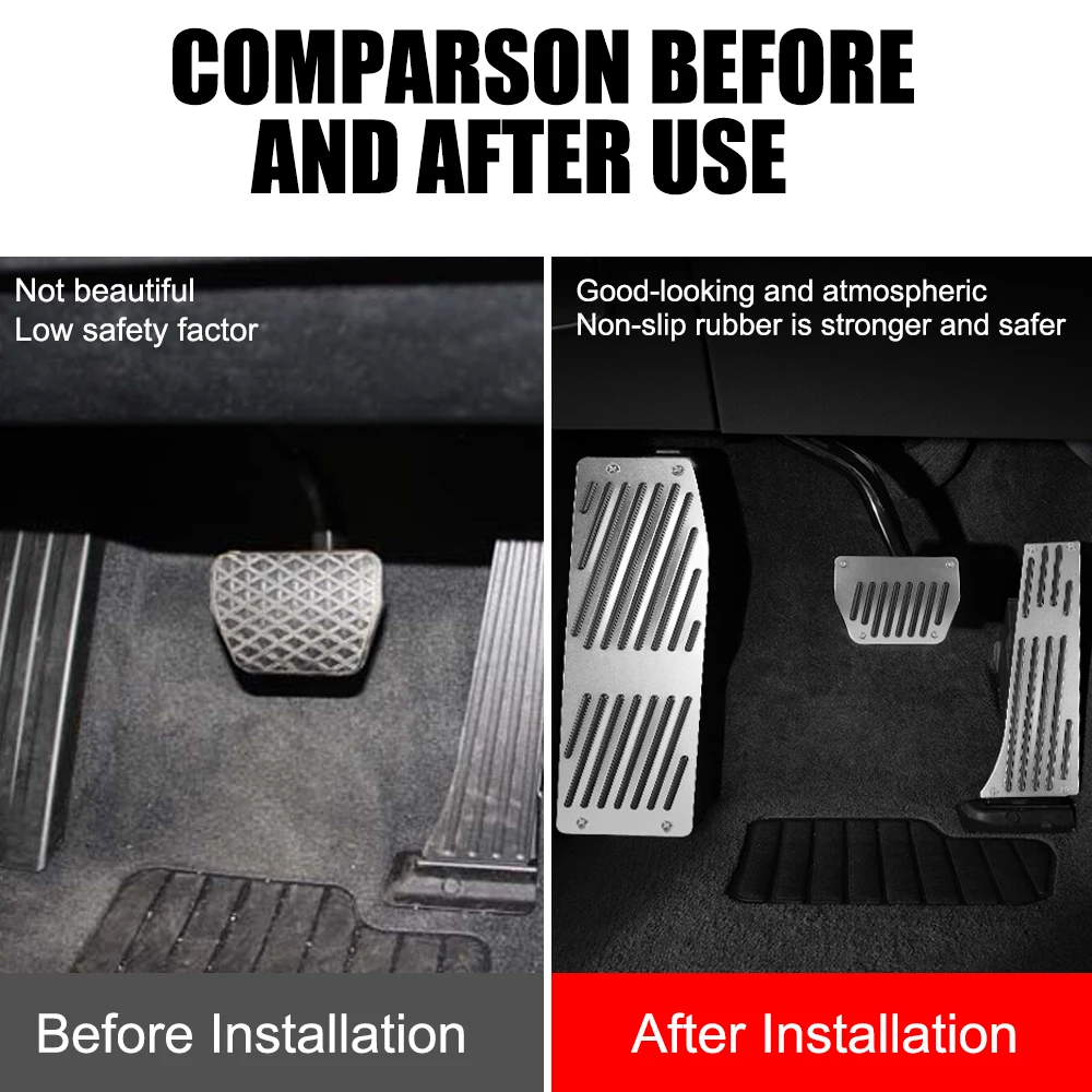 BMW X1 M3 E Series Вставки Для Педалей Из Алюминиевого Серебряного Сплава Автомобильная