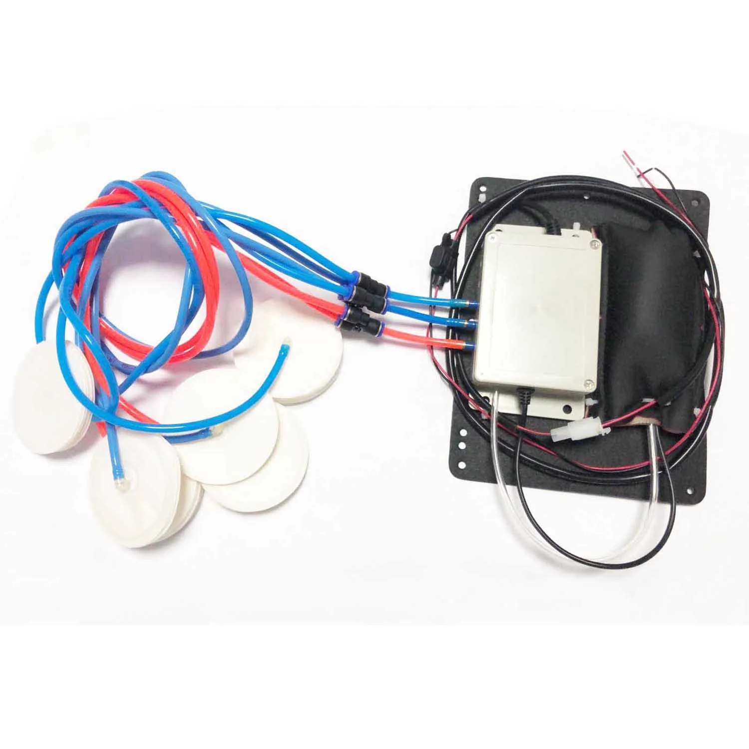 

2021 manufactures six air bladder car seat pneumatic lumbar air compression massage system