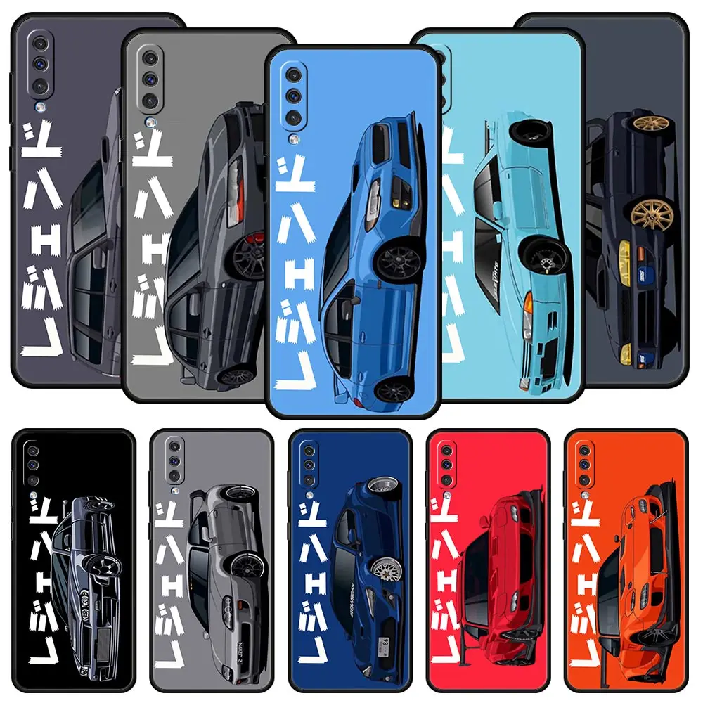 Чехол для телефона JDM Tokyo Drift Sports Car Samsung A52 5G A12 A70 A50 A40 A20s A30 A10s A20e A10 A22 A72 A32 A02 A42 A04S Cover