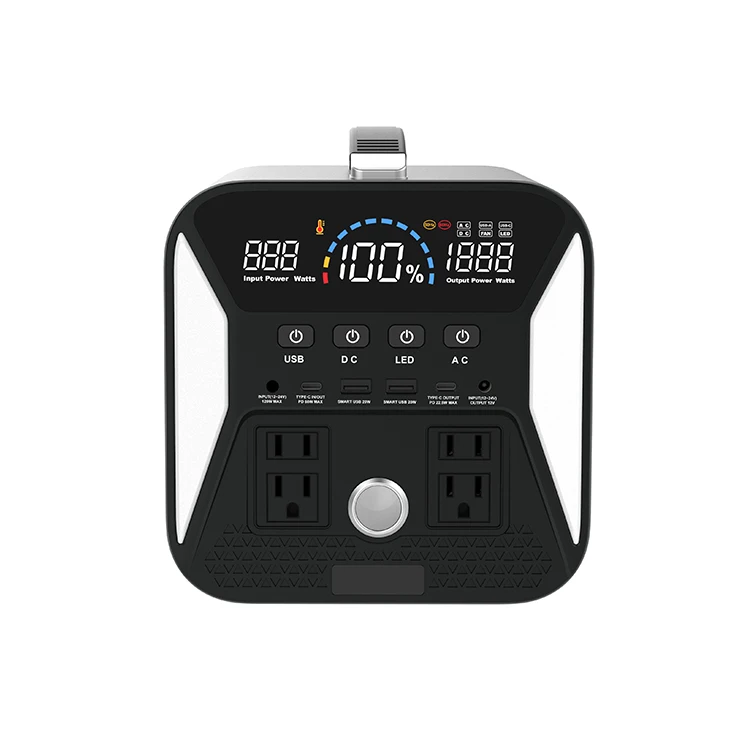 

551Wh 148800mAh резервная батарея 600w Солнечная портативная электростанция