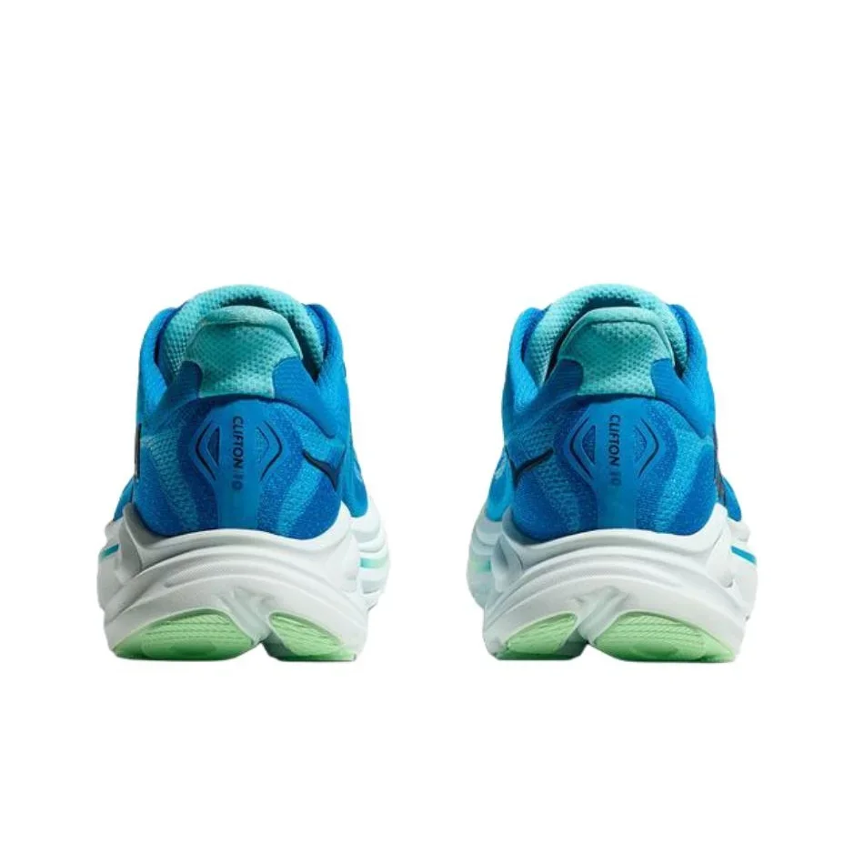 Фото Кроссовки HOKA ONE ONE CLIFTON 10 с низким верхом, подошвой из EVA и резиновой подошвой для повседневной носки, поездок по городу и бега. №2