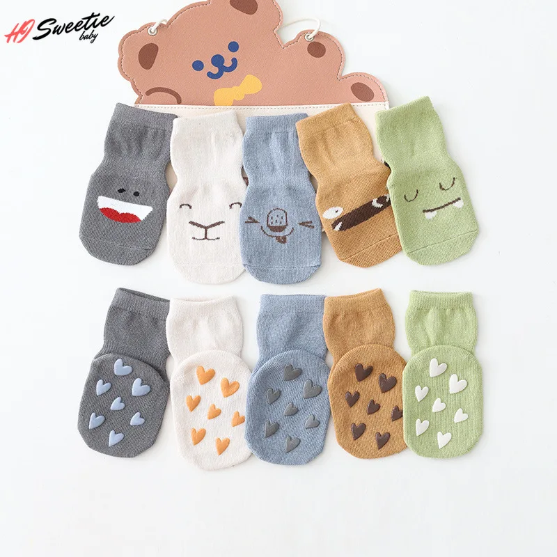 

Spring Summer Cute Baby Floor Socks Children's Cartoon Toddler Baby Socks Baby Girls Non-slip Boy Socks