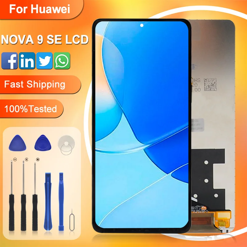 6 78 дюймовый дисплей Nova 9 SE для Huawei Honor 50 ЖК-дисплей с сенсорным экраном и