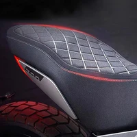 motorcycle full leather waterproof seat cushion height 3cm for cfmoto 700cl x cf700 clx