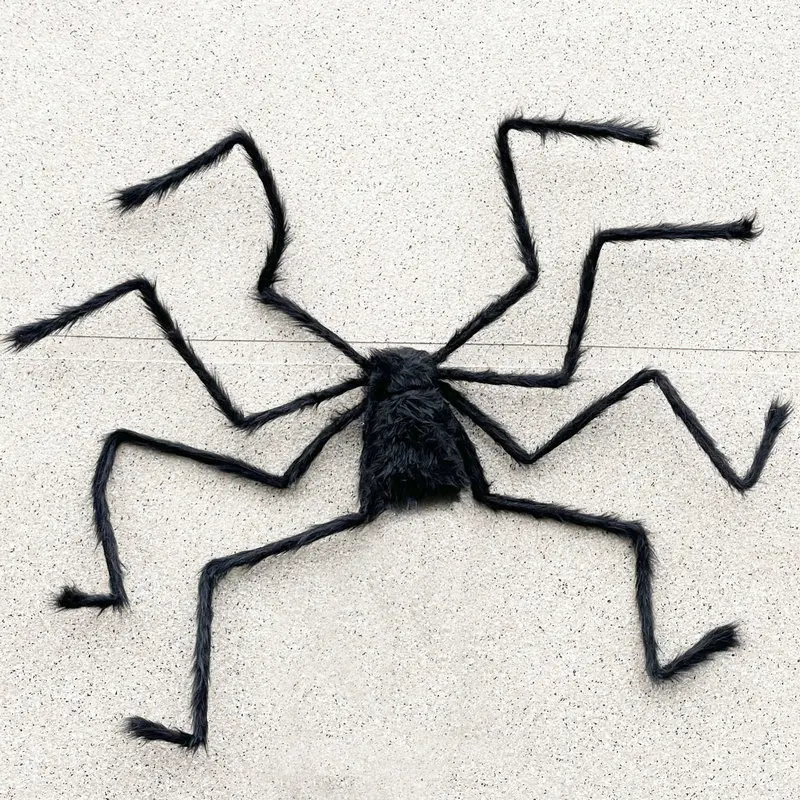 

Украшение на Хэллоуин паук огромный плюшевый паук паутина привидение украшение дома Имитация трюка игрушка ужас место проведения вечеринк...