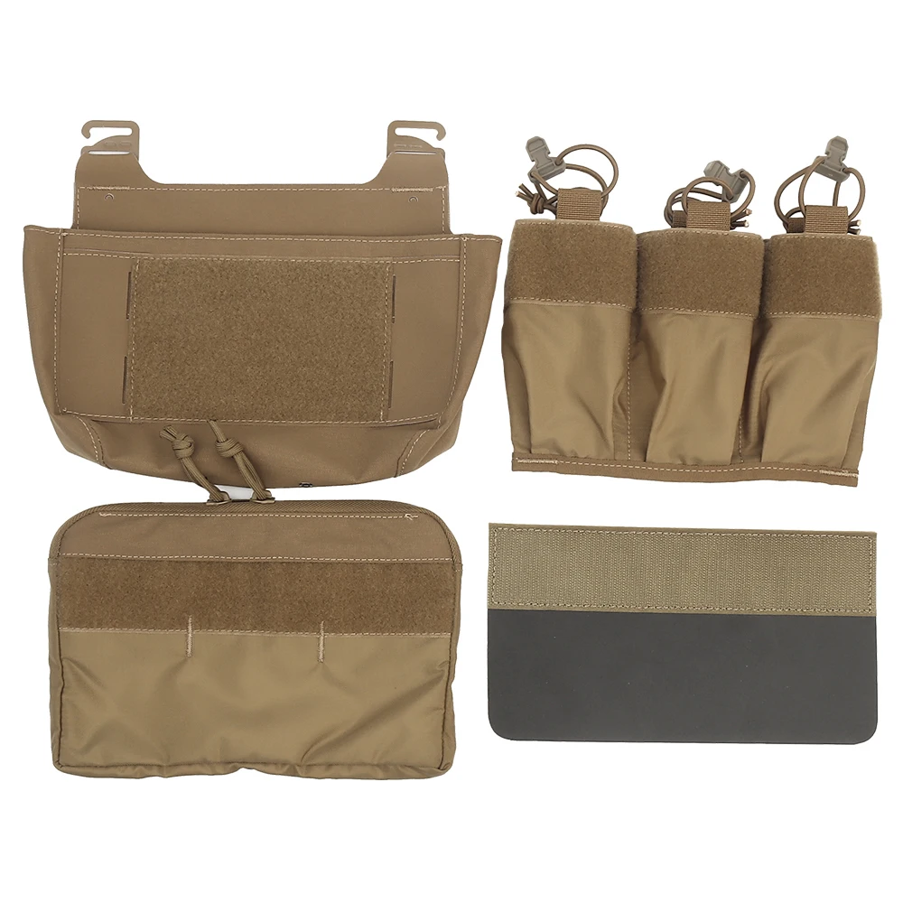 Тактический G-hook DOPE передний клапан двойной стек брюшной Забавный пакет тройной