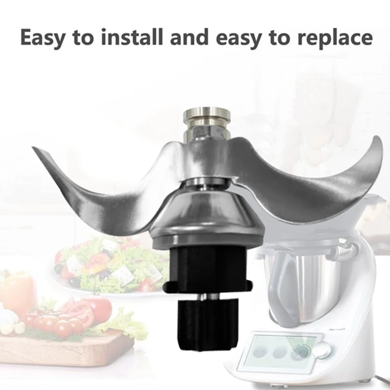 Blender Replacement Parts For Vorwerk Thermomix TM31 Food Processor Accessories Stainless Steel Dough Blade Head