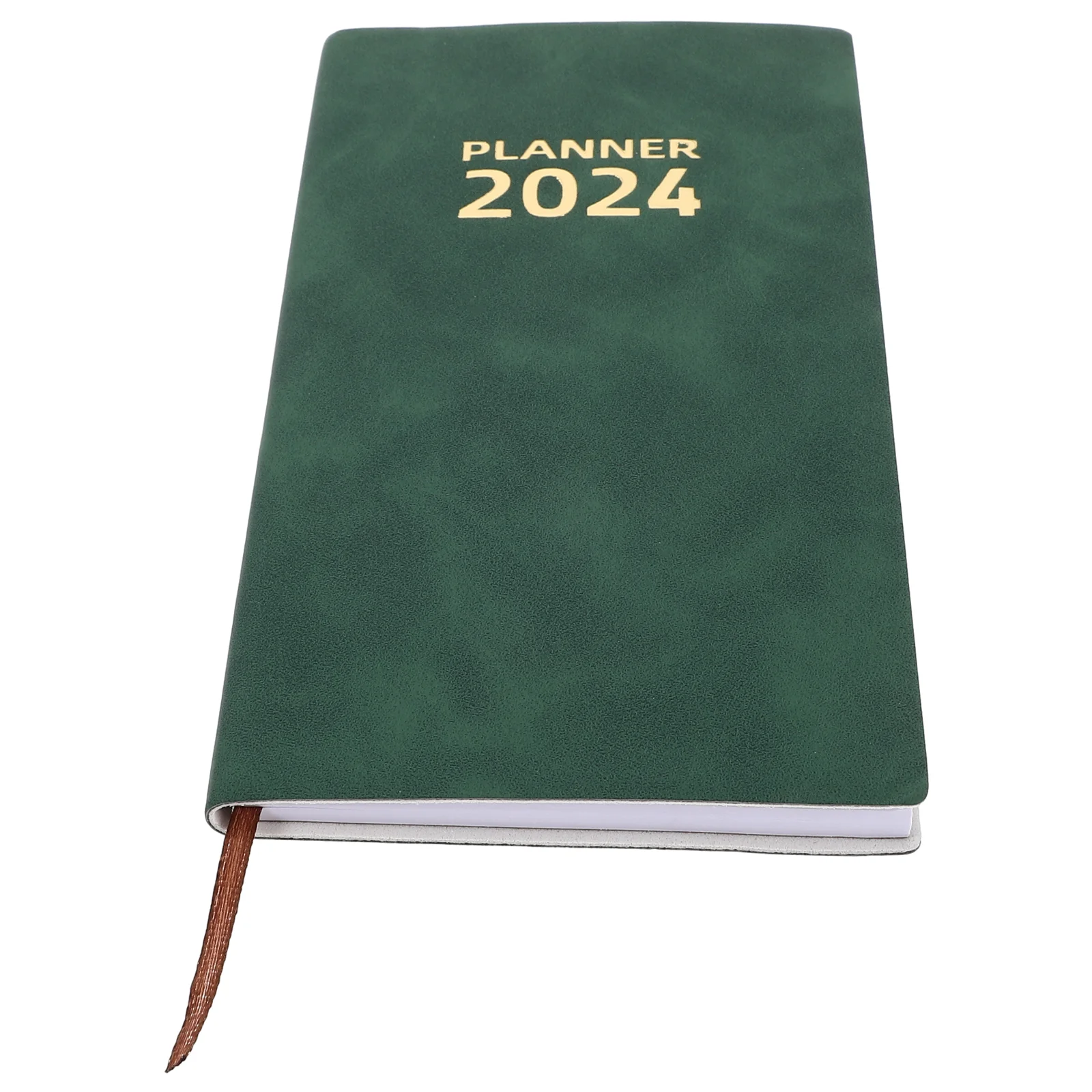 

2024 Agenda Book Paper Notepad Daily Planner Office Yearly Notebook Schedule Notebooks