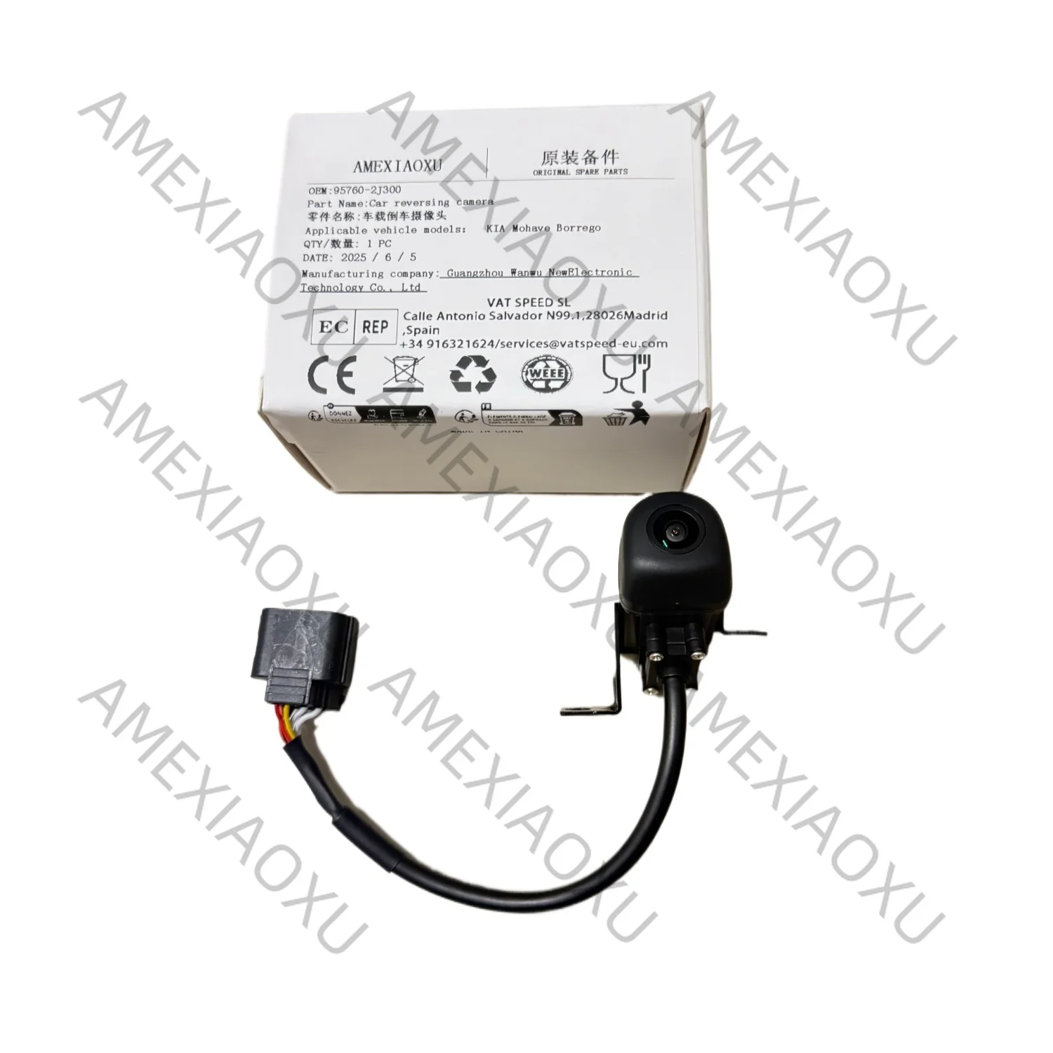 

AMEXIAOXU OEM: 95760-2J300 957602J300 Новая замена камеры заднего вида для KIA Mohave Borrego