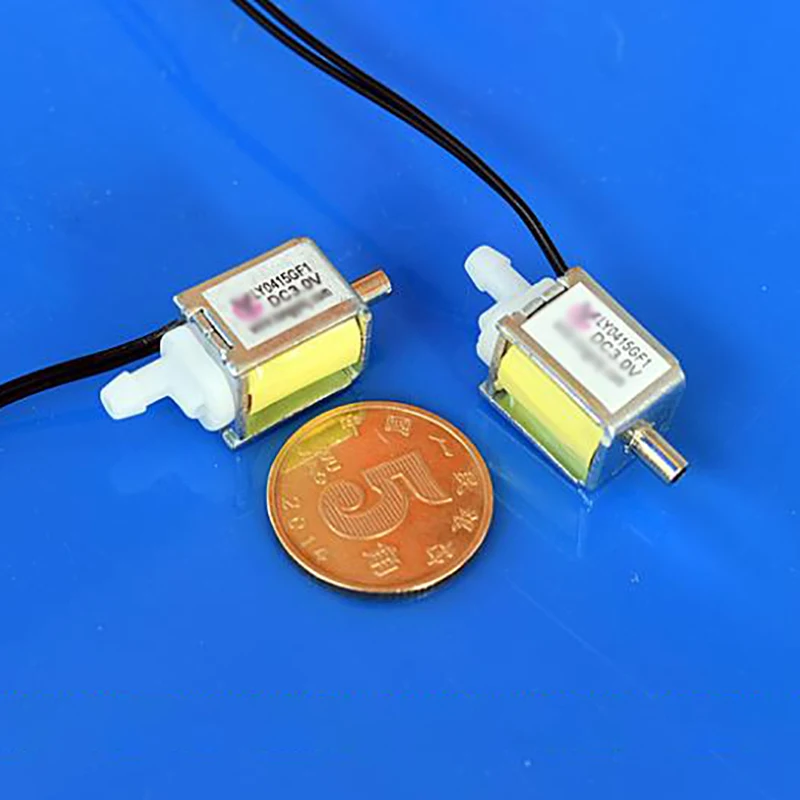 

DC 3V 450 MA Electric Solenoid Valve Two-position 2 Way Air Valve Normally Open Air Solenoid Valve Line Length 150 MM