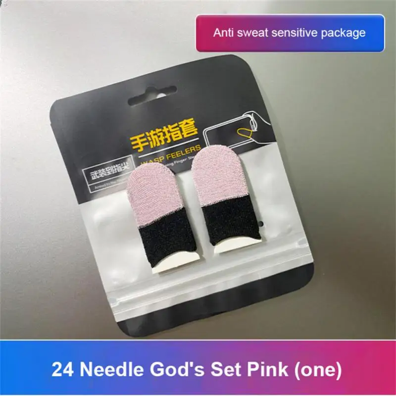 

Finger Cover Gamepad for Mobile Phone Gaming for PUBG Fingertip Sleeve Breathable Finger Cot Anti Slip Sweatproof Controller