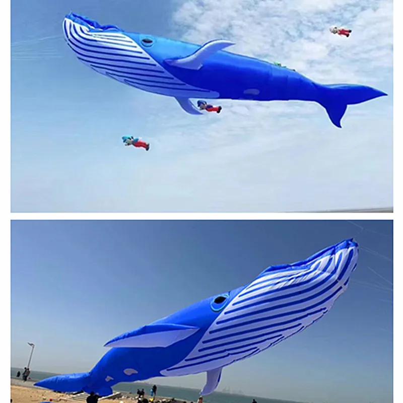 Бесплатная доставка 20 м кит воздушный змей кулон гигантский летающая акула