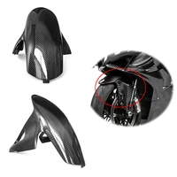 for ducati streetfighter v4 v4s 100 3k dry carbon fiber front fender hugger mudguard motorcycle modified body parts accessories