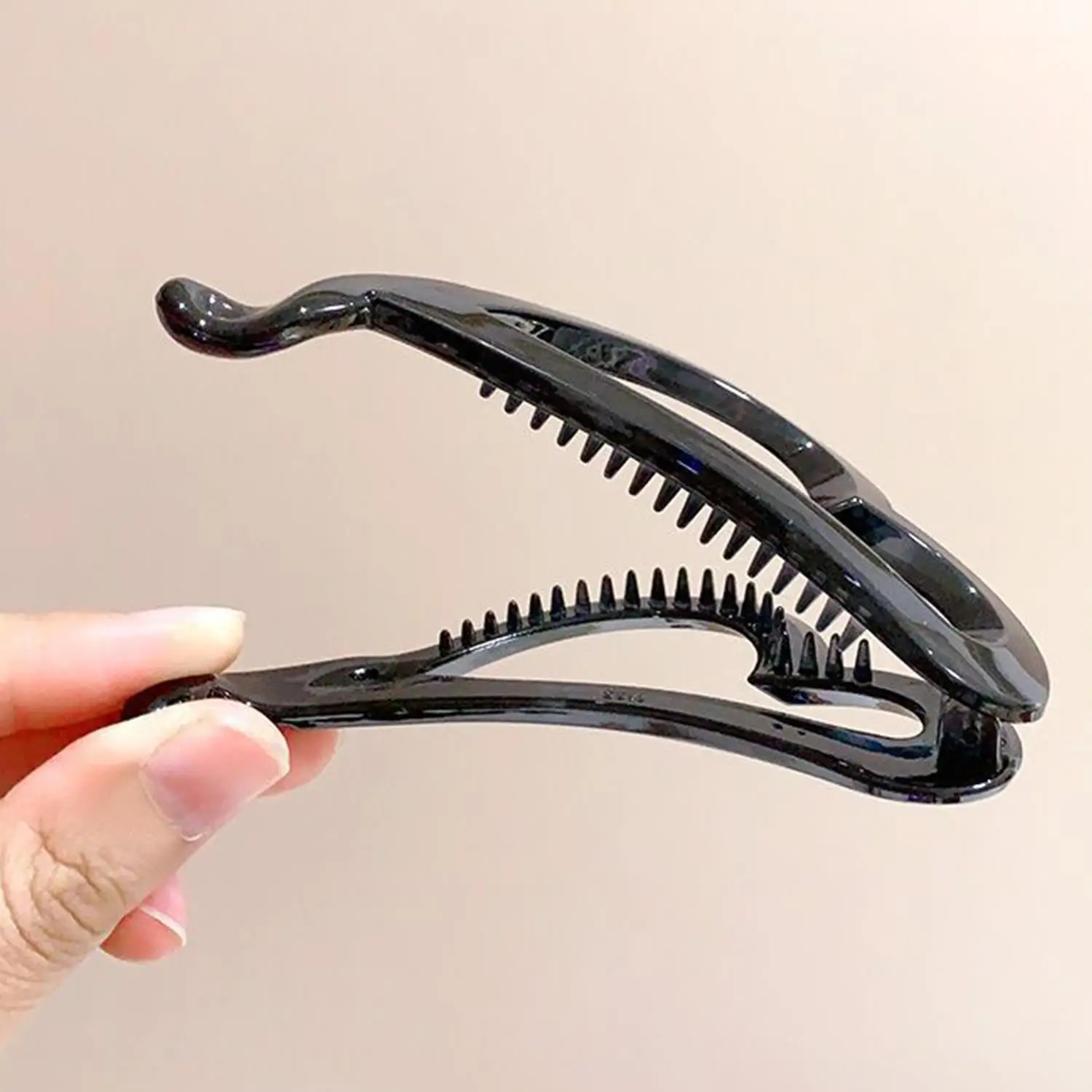 Прозрачные заколки для волос пластиковые зажимы-бананы женский инструмент