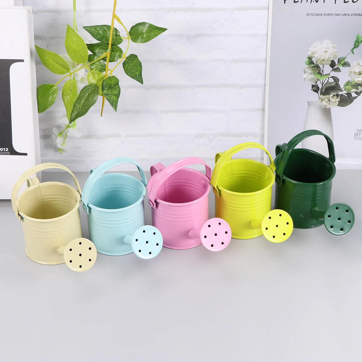 

Watering Can Kidsflower Pot Mini Metal Waterbucket Irongarden Kettle Children Tin Cans Bulkvase Toybeach Galvanized Homelidspots