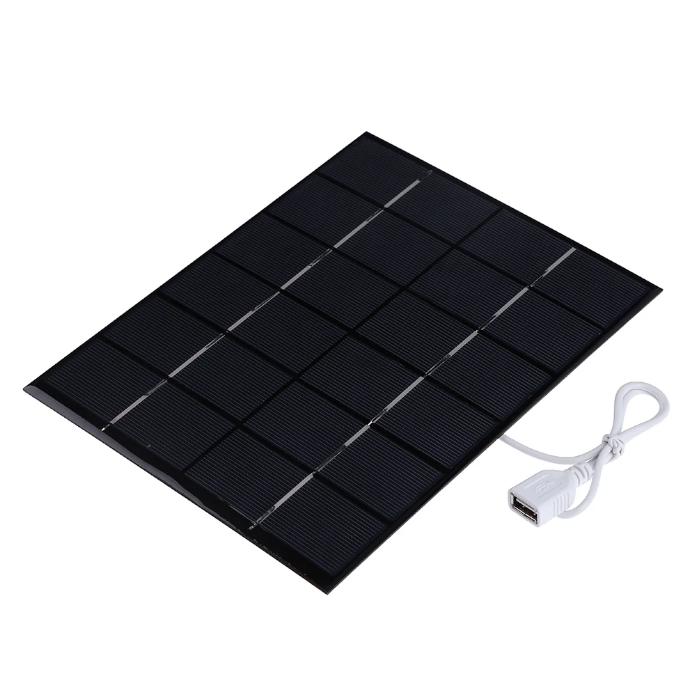 

5.2W 6V Epoxy Solar Panels Battery Cell Phone Power Bank Charger DIY Module Board