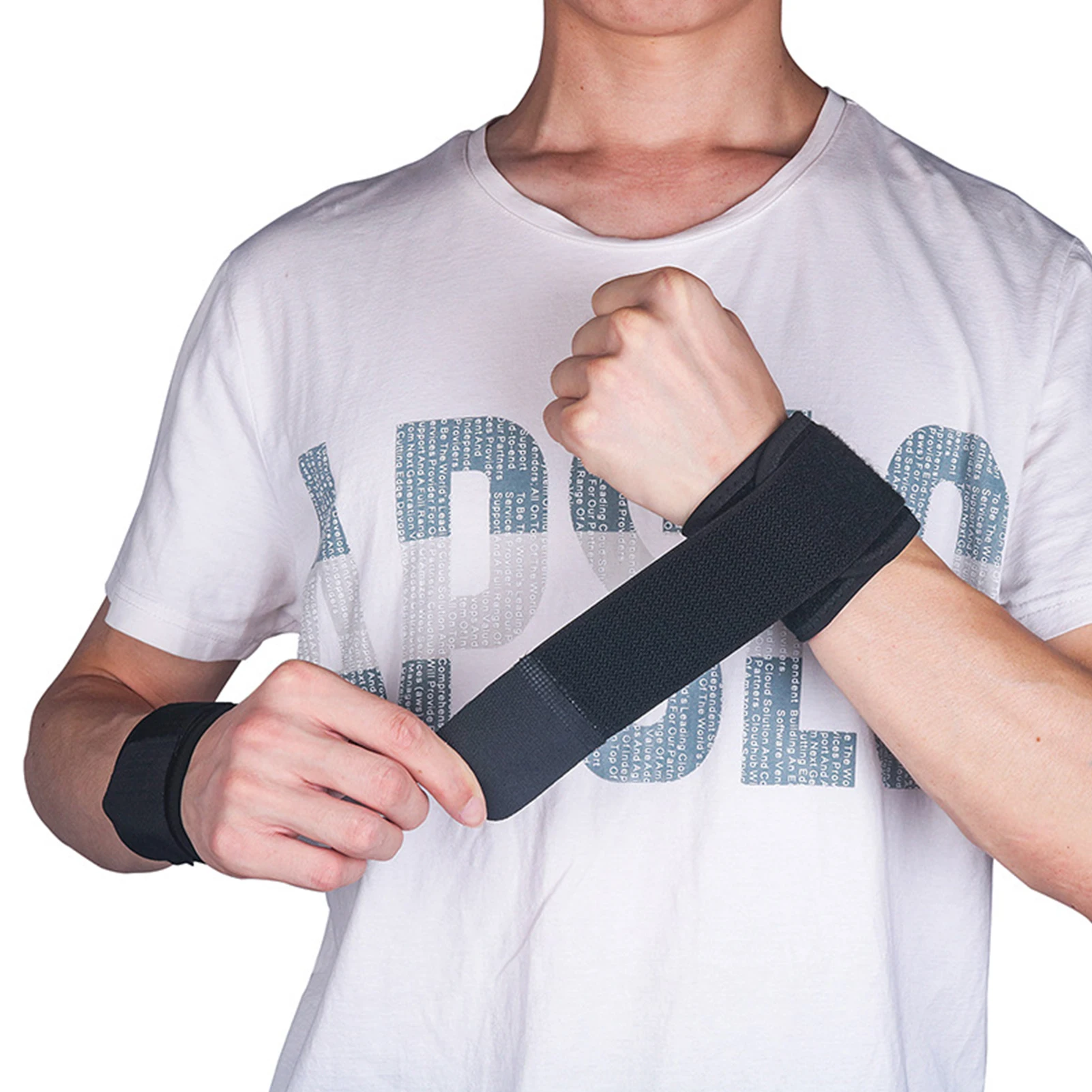 

Wrist Wraps For Weightlifting Wrist Compression Strap Avoid Injury Improve Workout Weight Lifting Straps Wrist Support