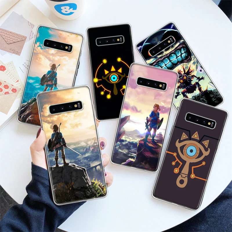 Z-Zeldas-Majoras Mask Case For Samsung Galaxy Note 20 Ultra 10 Plus 9 8 M12 M21 Phone Cover M30S M31 M32 M51 M52 J4 J6 + J8 Capa