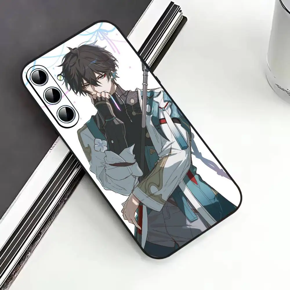 Крутой чехол для телефона Dan Heng Honkai Star Rail для Samsung Galaxy A73, A72, A71, A70, A53, A52, A51, мягкий силиконовый черный чехол (art.: 3920dafdd4d63) - 3920dafdd4d63