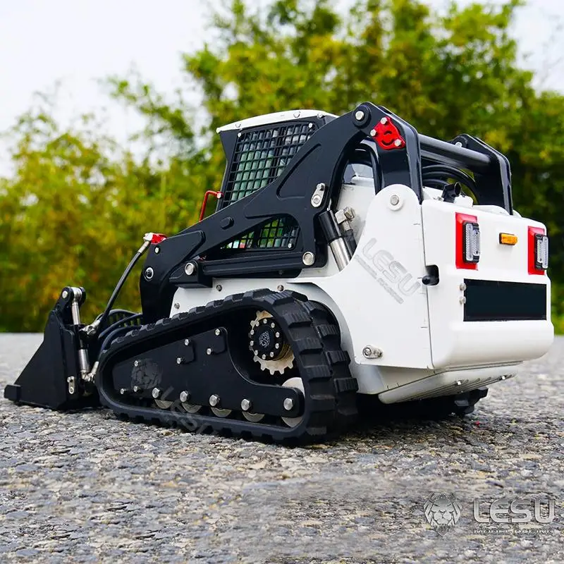 LESU RC1/14 модель гусеничного погрузчика Bobcat строительная гидравлическая техника