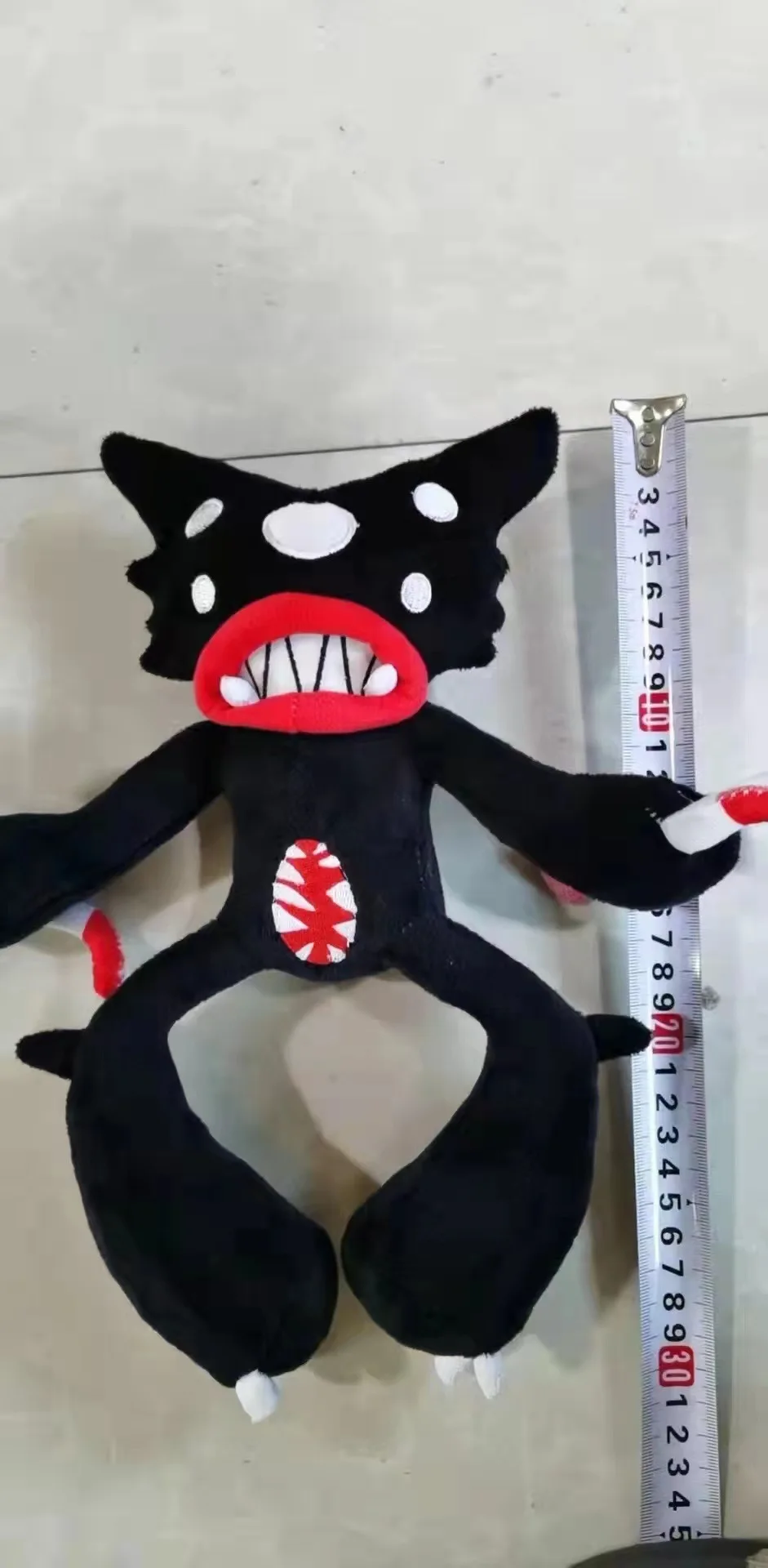

40CM Black Hague Vagi Plush Toy Scary Huggy Wuggy Stuffed Doll Poppy Playtime Children Boy Birthday Christmas Gift Plushies Toy
