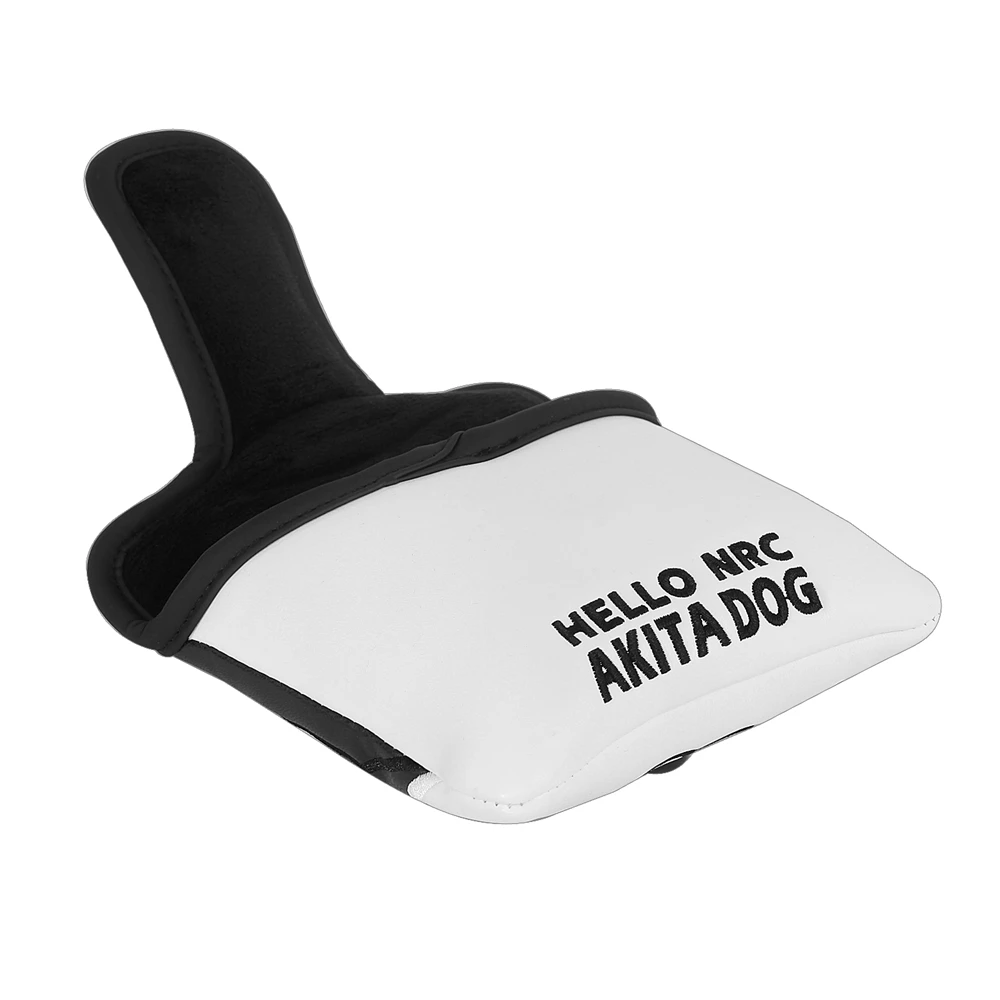 Милая собака кошка вышивка из синтетической кожи магнитная застежка клюшка для