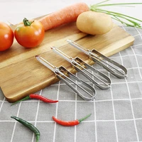 4 pcs stainless steel rotary kitchen vegetable peeler for potatoes carrots apples fruit carrot cucumber