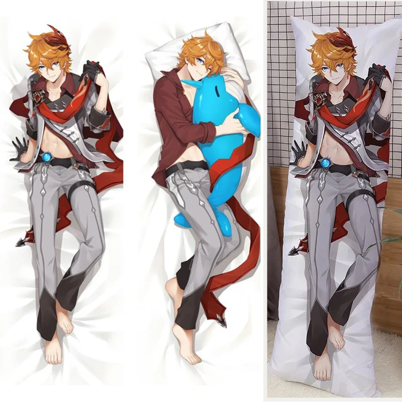 

Подушка для косплея дакимакура Genshin Impact tataglia обнимающая подушка для тела чехол для телефона чехол для Otaku Pilow