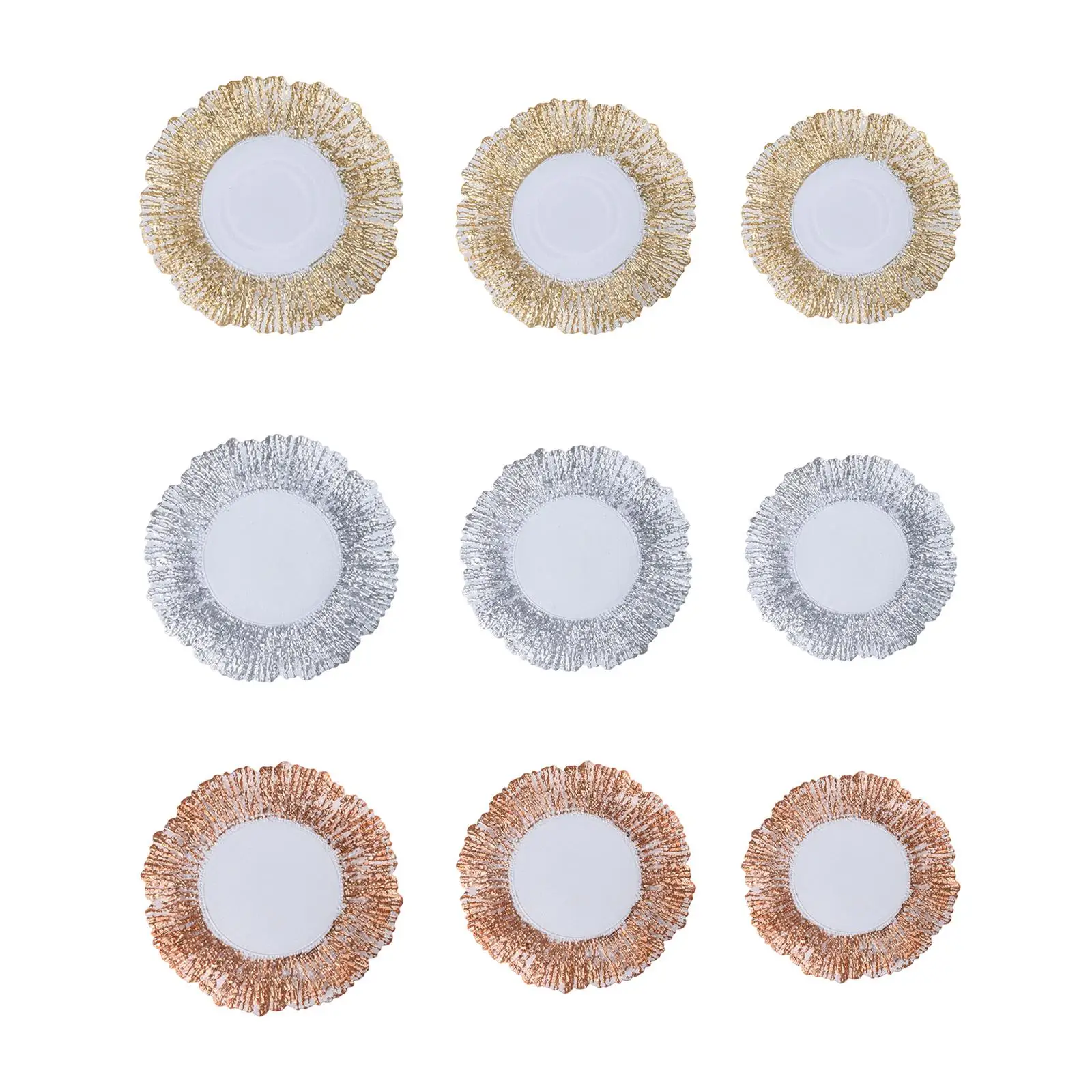 

Serving Tray Serving Tray Indoor Outdoor Decorations Baking Receiving Pans Round