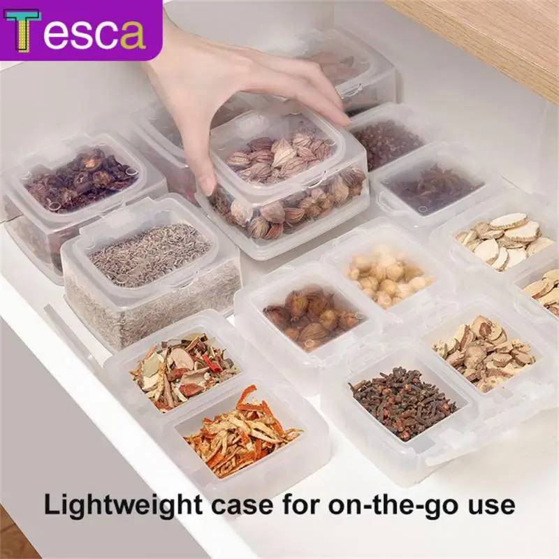 

Dust-proof Storage Tank Split Octagonal Cinnamon Pepper Dry Pepper Seasoning Bottle With Lid Single/double Storage Container