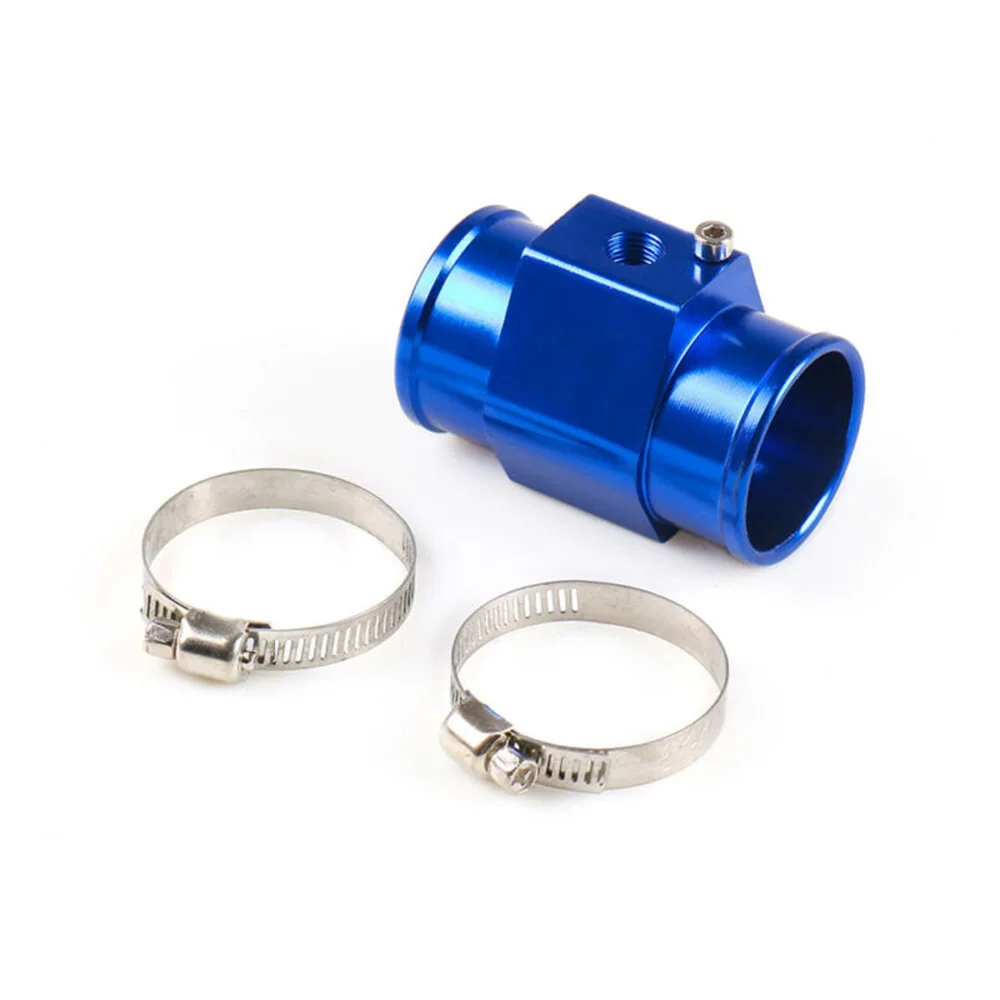 

& 2 X Clamps Joint Pipe 3 Pcs/Set Water Temp Adapter Hose Sensor Quality