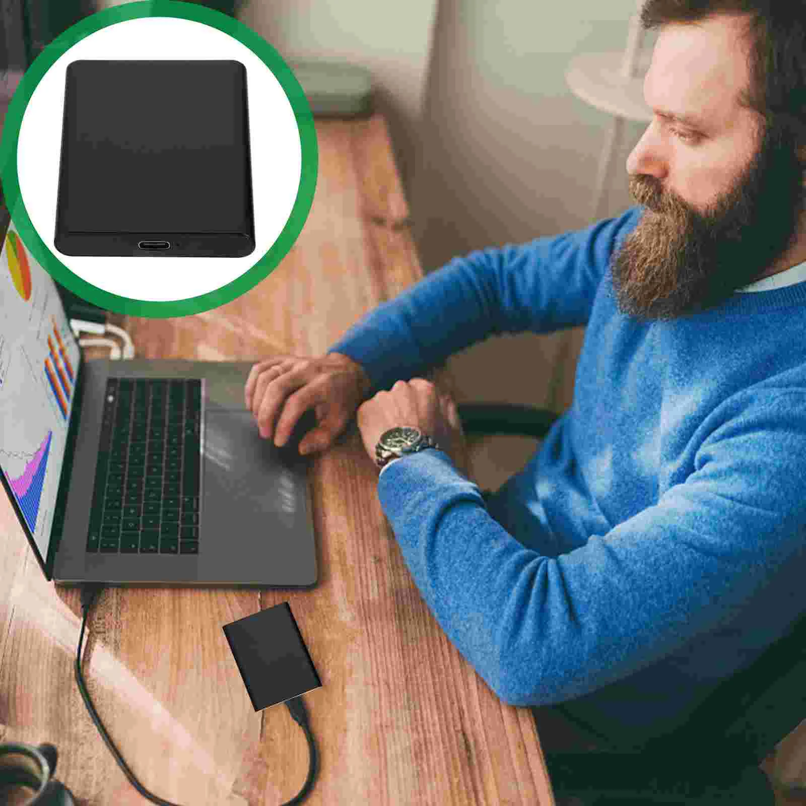 

SSD Solid State Drive Durable HDD Portable Hard Drives Computer External Small Metal