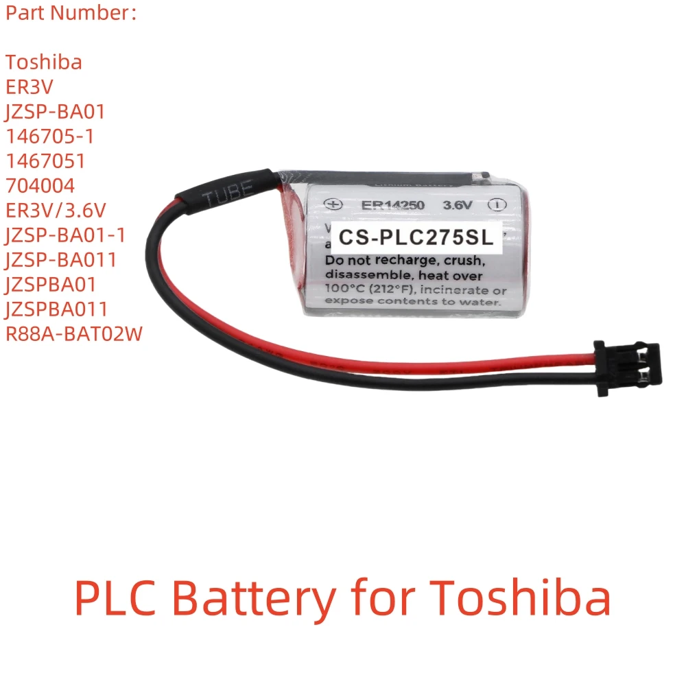Аккумулятор Li-MnO2 PLC для Toshiba 3 6 В 1000 мАч ER3 JZSP-BA01 146705 -1 1467051 704004