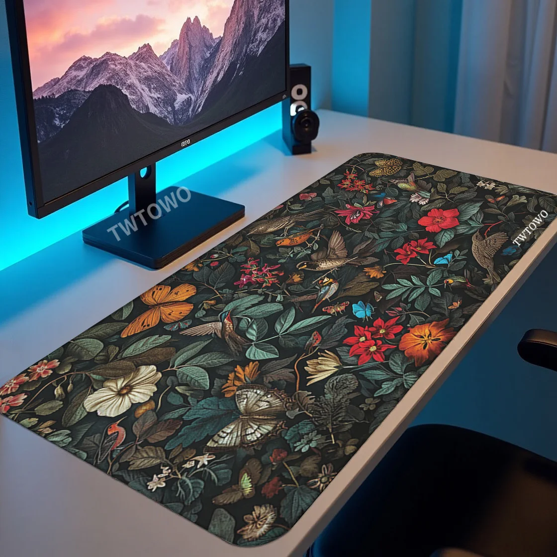 Коврик для мыши Gamer Flower XL HD новый большой коврик XXL механический клавиатуры