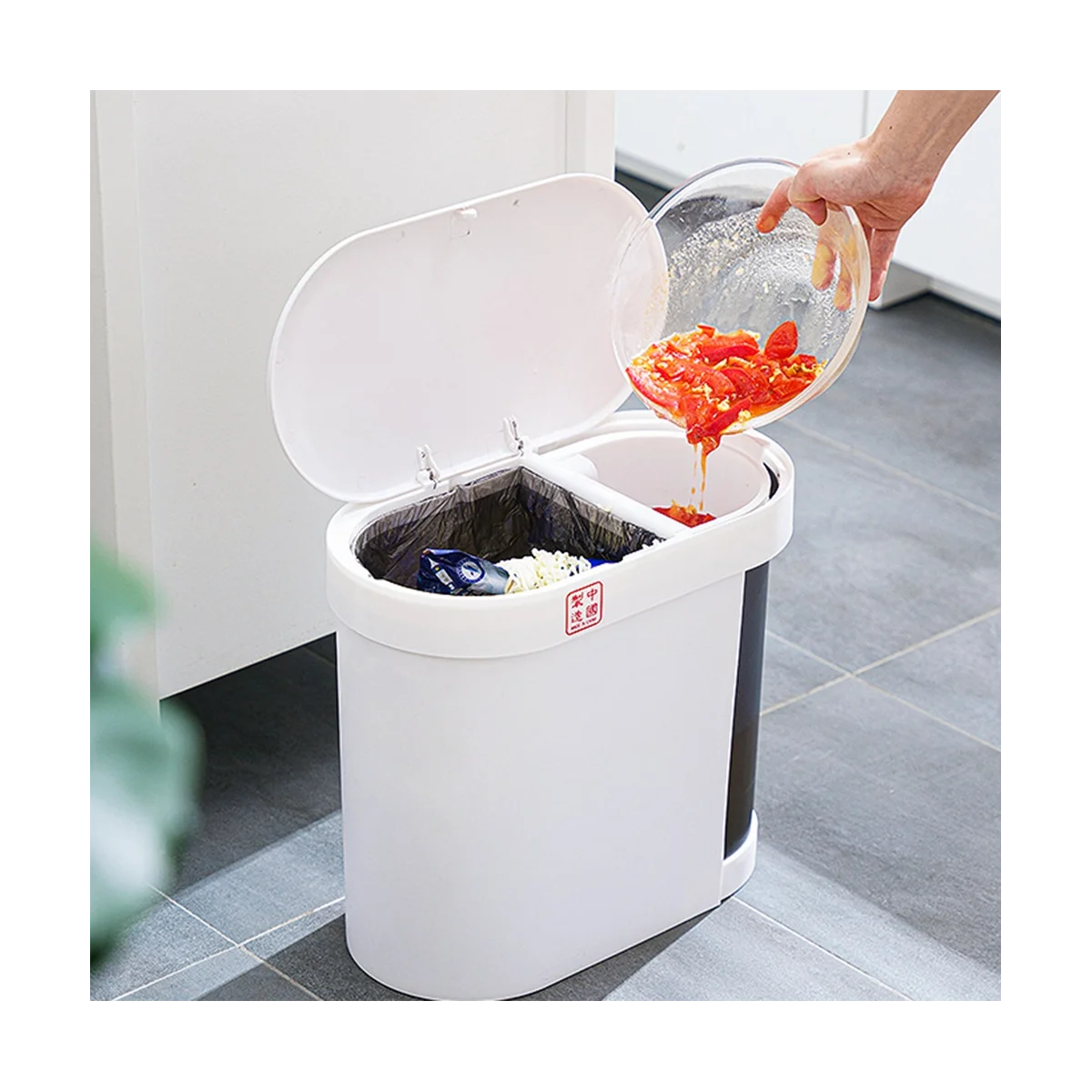 

Tea Residue Filter Trash Can Drain Bucket Coffee Table Cleaning Tea Filter Bucket Trash Can Kitchen Trash Can B