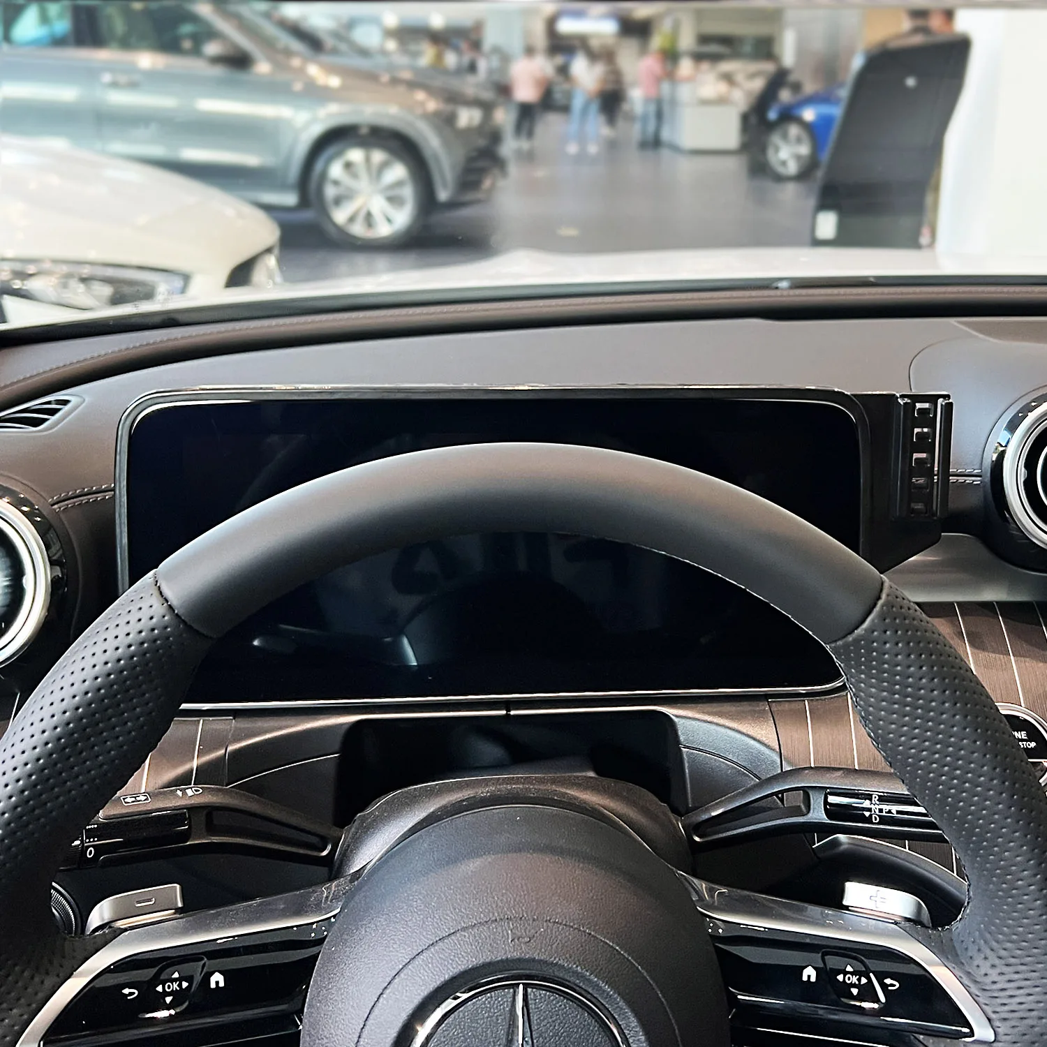 Для Mercedes-Benz C Class 2022 2023 2024 W206 держатель для телефона автомобильный магнитный MagSafe