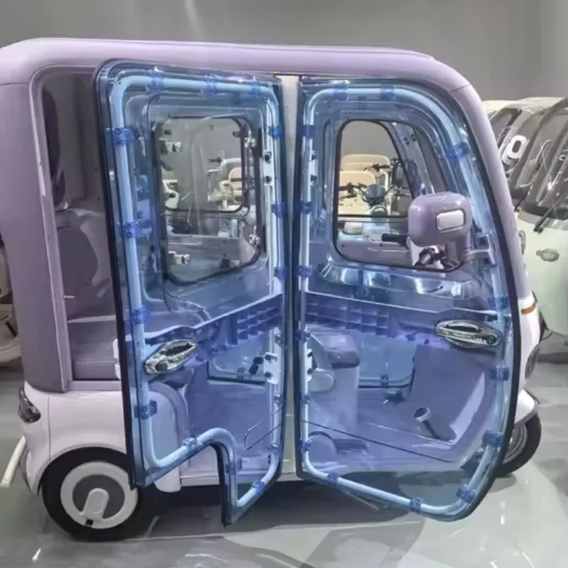 Электрический трицикл мощностью 1200 Вт |   Закрытый трехколесный электрический трицикл |   Завод по производству моторизованных трехколесных велосипедов для взрослых пассажиров (art.: 3920dc7beceb0) - 3920dc7beceb0