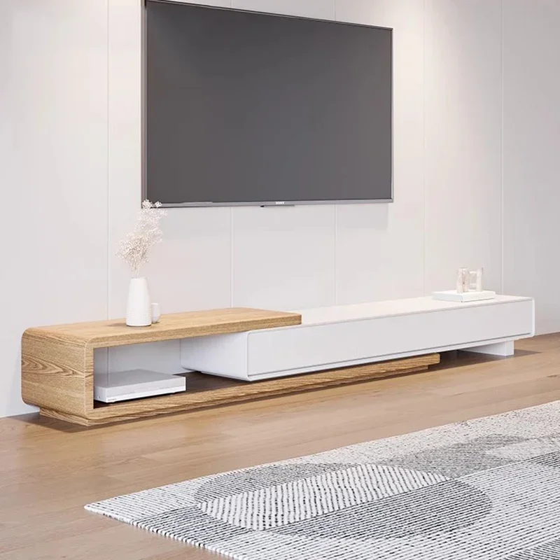 Напольная консоль подставки для телевизора гостиная современный салон