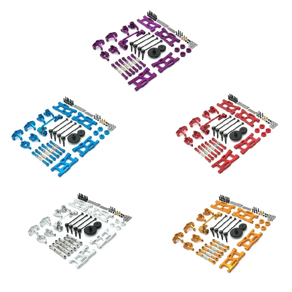 

Metal Front Rear Drive Shafts Remote Control Car Motor Gear Swing Arm Assembly Kit Upgrade Modification Parts Purple