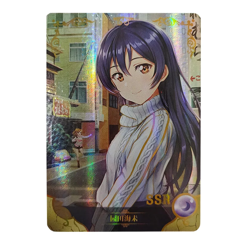 1 шт. история богини Аниме фигурки бронзирующий затвор вспышки карты Юзуриха