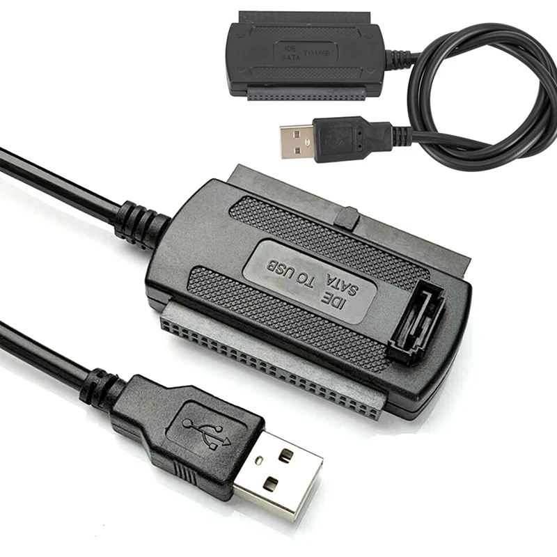 Высококачественный Кабель-Переходник USB 2 0 на IDE SATA для жесткого диска 5 3 дюйма HD |