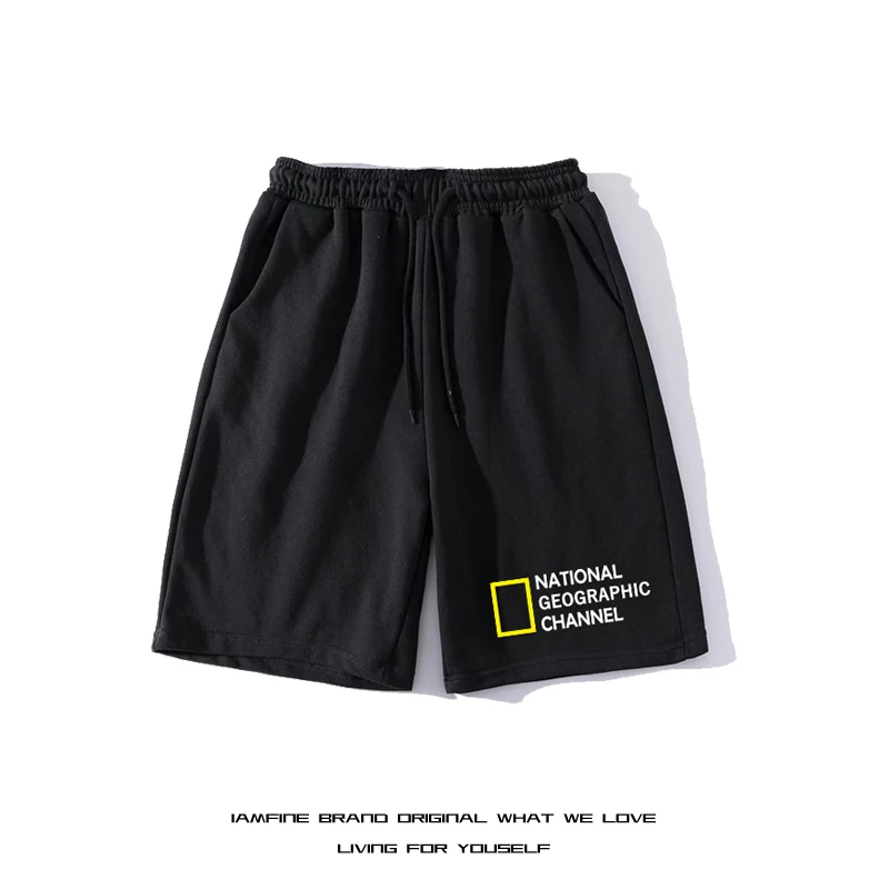 

Camera Printing Gym Basketball Shorts Y2k Japanese Streetwear Korean Casual Five Points Cotton Shorts Kanye Summer Clothes