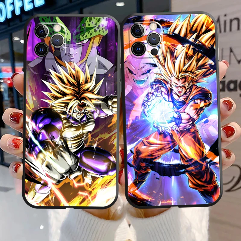 

Dragon Ball Phone Cases For iPhone 11 12 Pro MAX 6S 7 8 Plus XS MAX 12 13 Mini X XR SE 2020 Funda Coque Carcasa