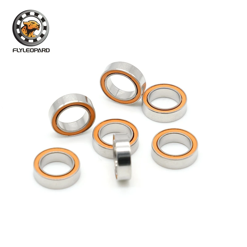 2 шт. подшипники для рыболовной катушки 8*12*3 5 мм SMR128 2RS Гибридный керамический